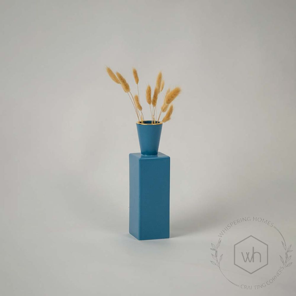 David Ceramic Flower Vase - Blue