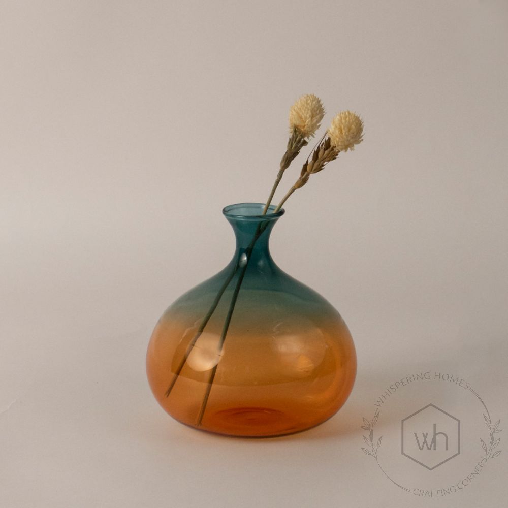 Double Shade Globe Glass Vase Lifestyle