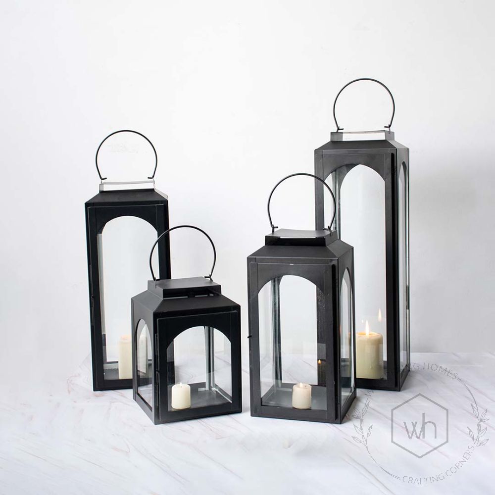 Ebony Black Lantern - Small Grouped