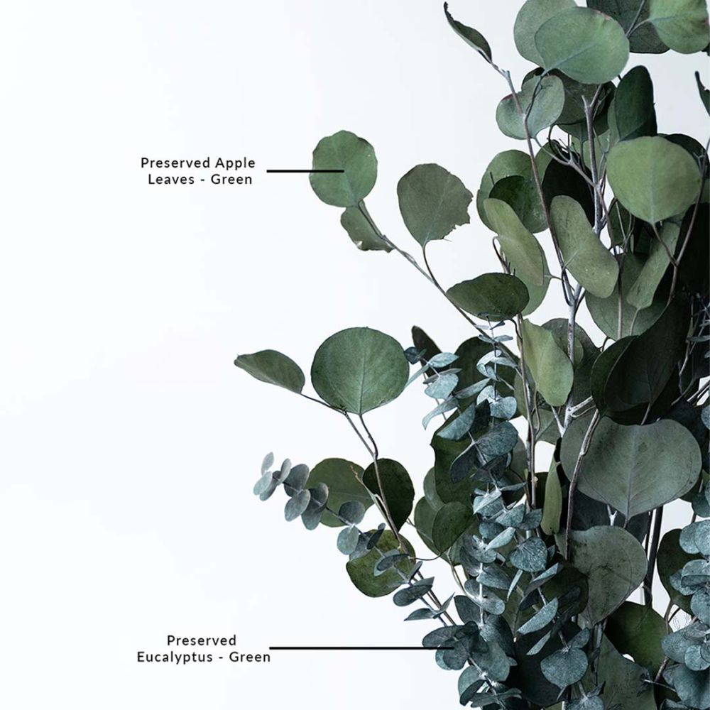 Eucalyptus-Apple leaves Flower Bouquet