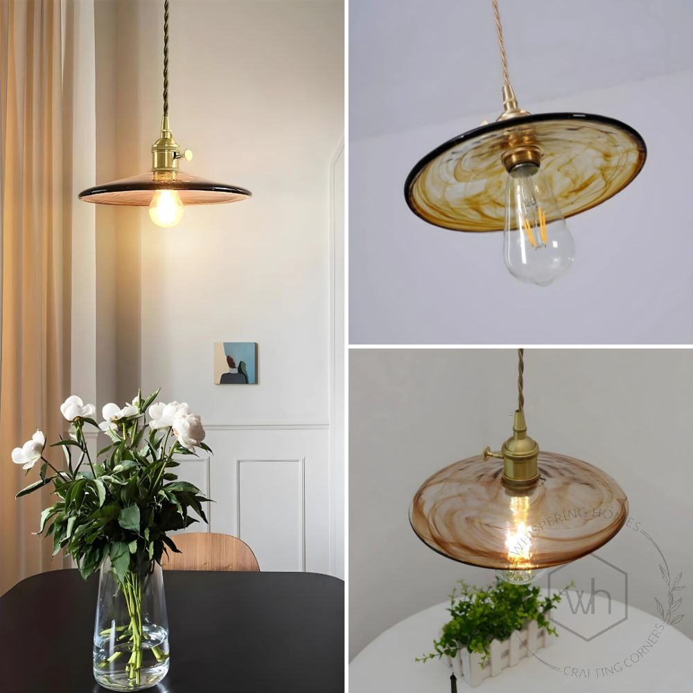 Florales Glass Hanging Light Lifestyle