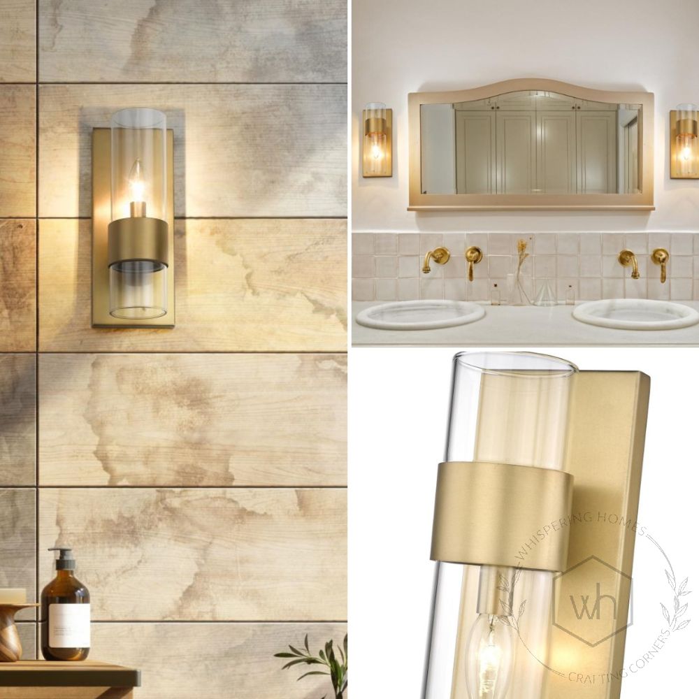 Enchant Cylindrical Glass Modern Wall Mounting Lamp Lifestyle