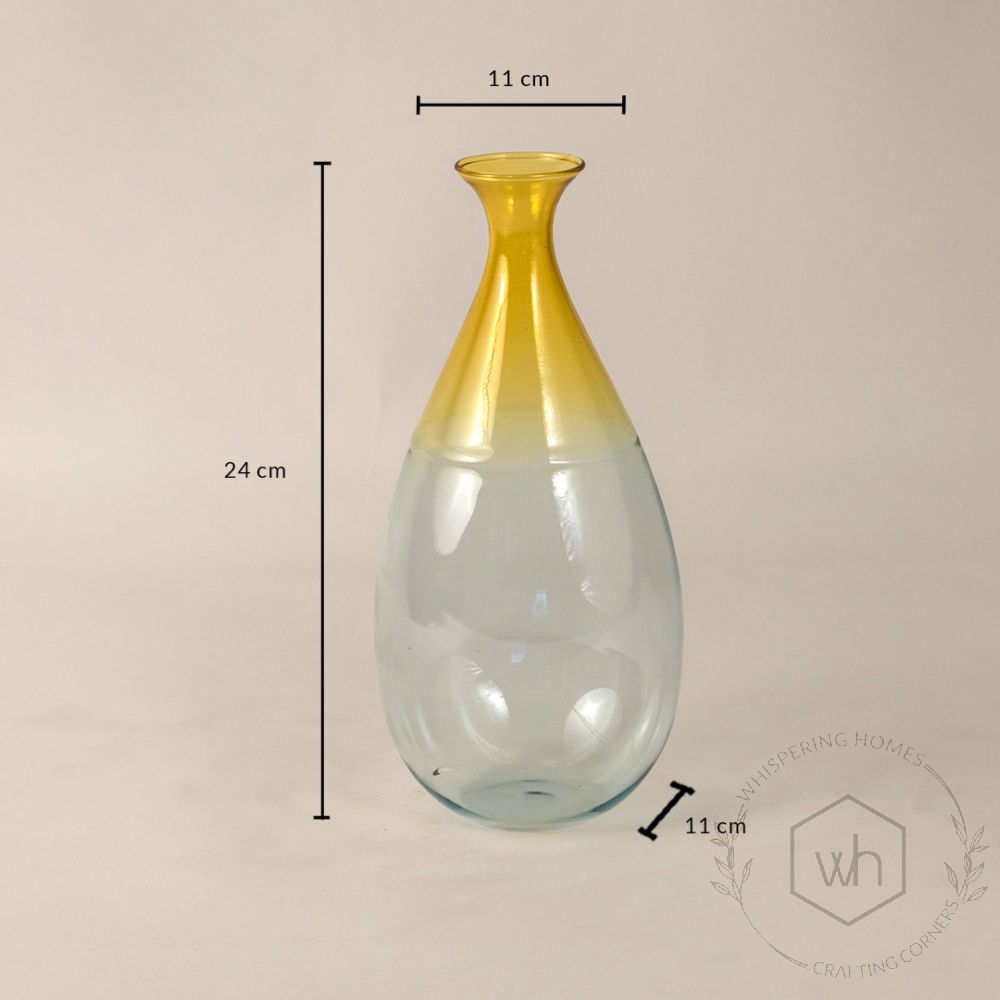 Goccia Glass Vase Dimensions