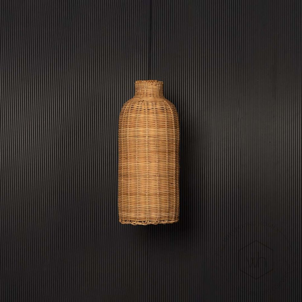Hollow Core Bamboo Pendant Lamp
