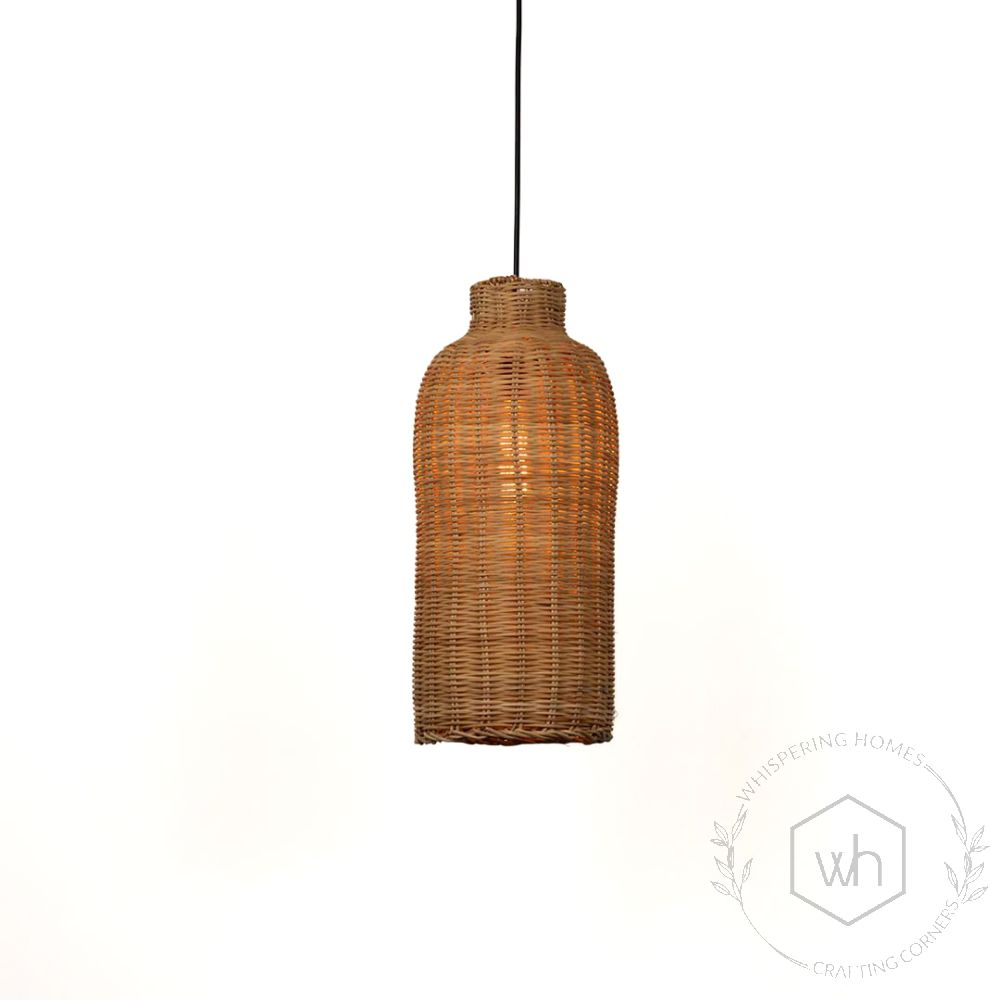 Hollow Core Bamboo Pendant Lamp