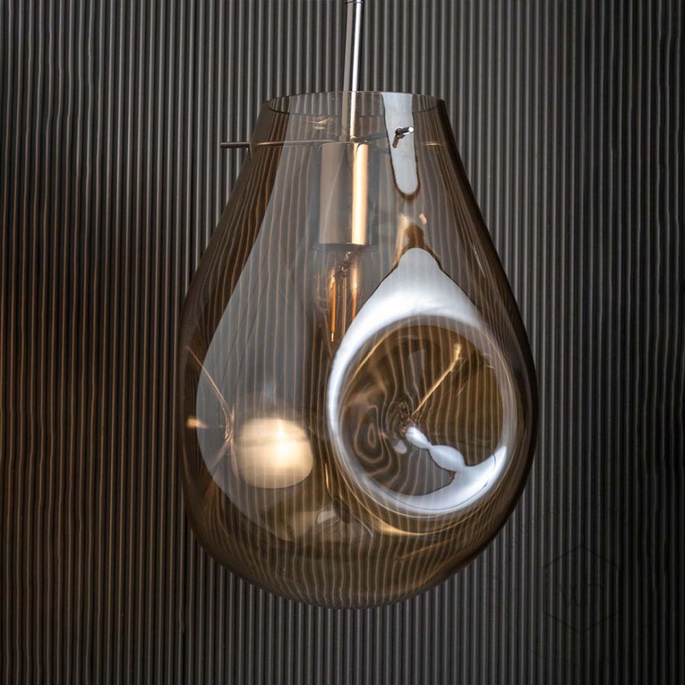 Modern Gradient Glass Pendant Lamp