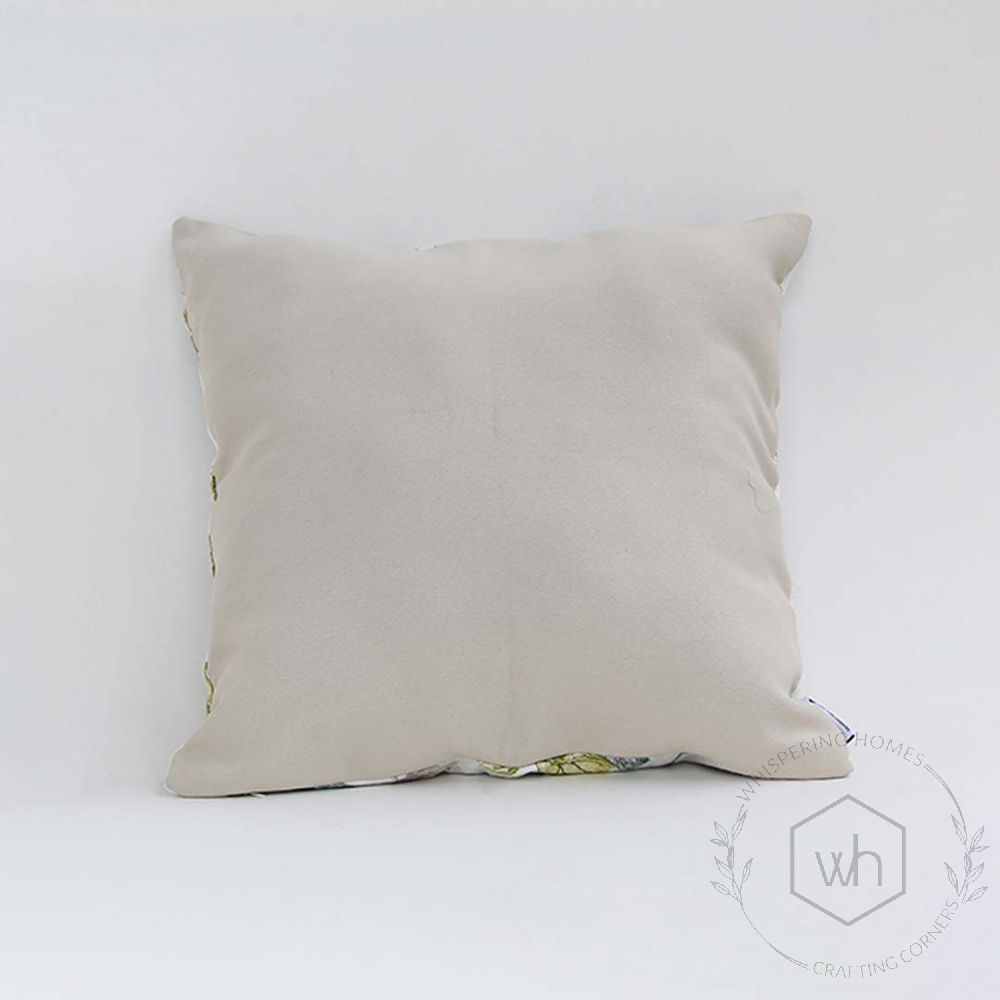 Natural Aspect Embroidered Cushion Cover