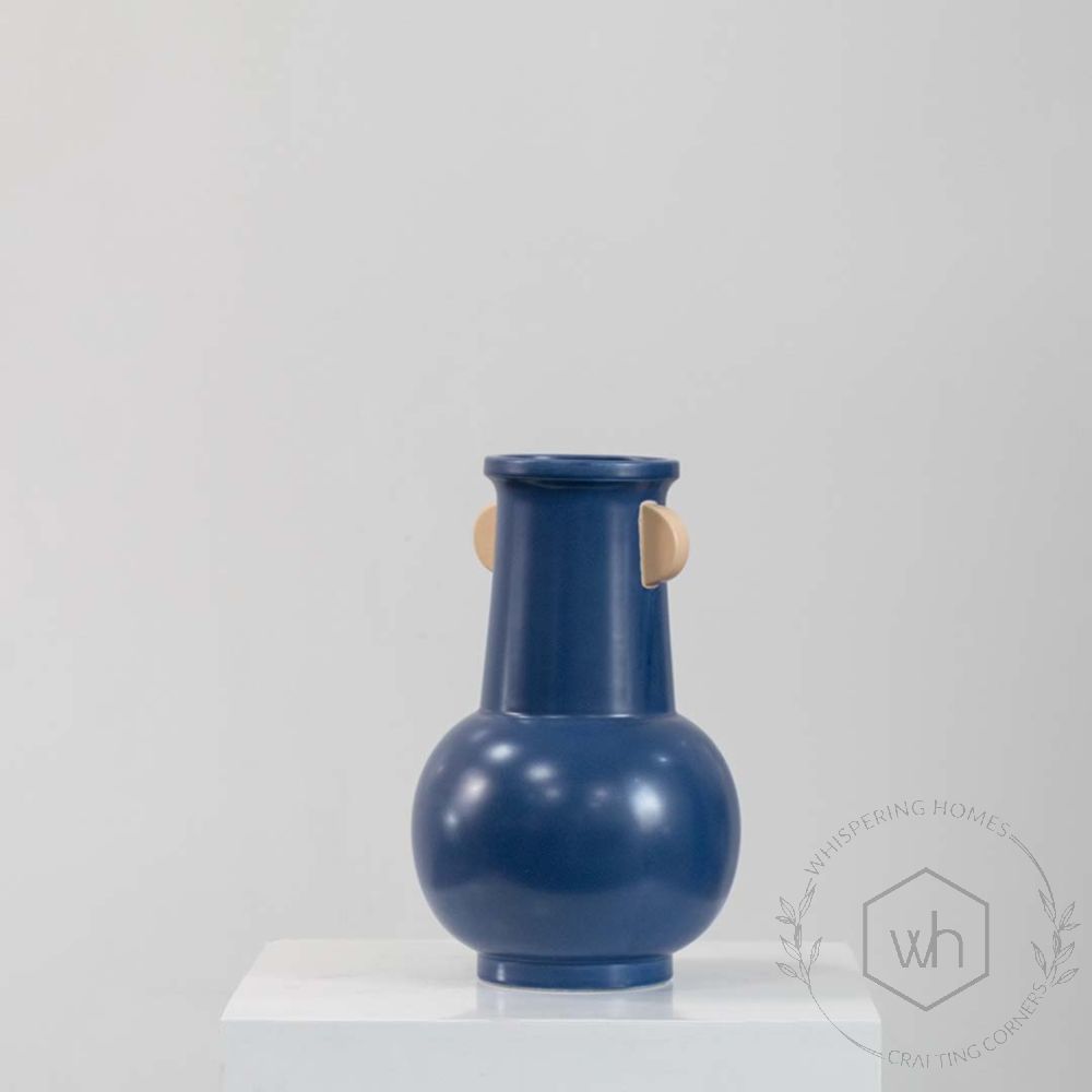Nicita Ceramic Flower Vase Blue