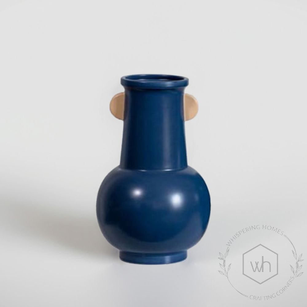 Nicita Ceramic Flower Vase - Blue