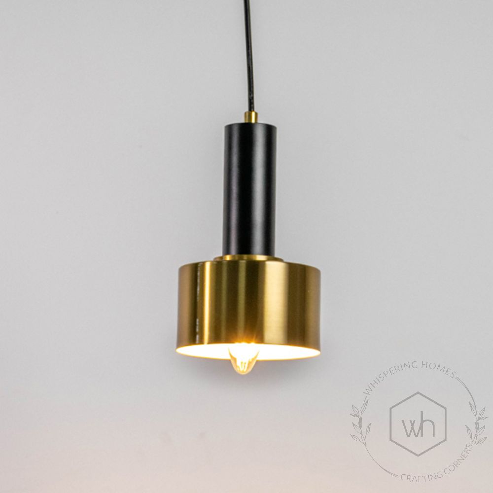 Nordic Style Sinple Pendant LightLight On White Background 1