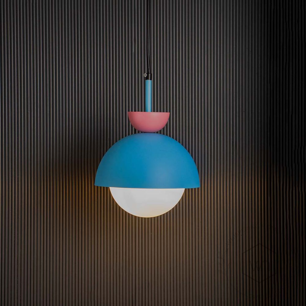 Nordic Macaroon Pendant Lamp - Blue & Pink
