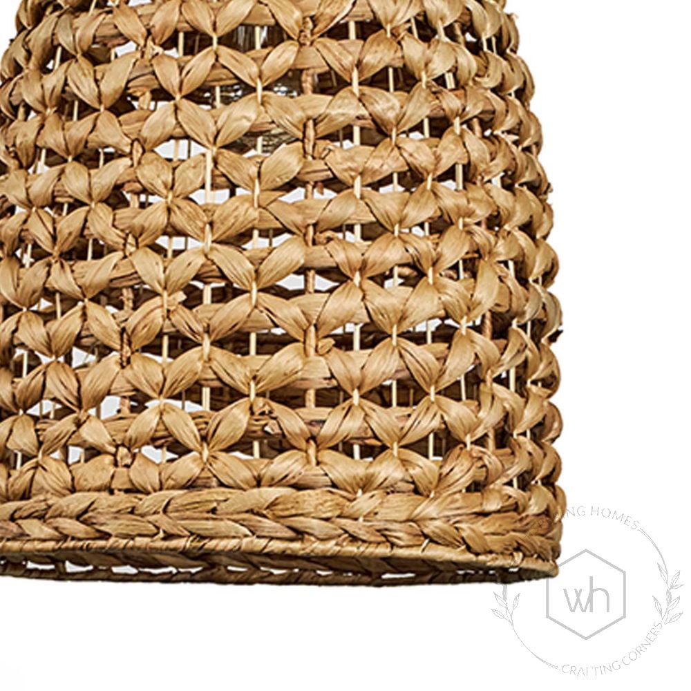 Open Weave Basket Pendant Lamp