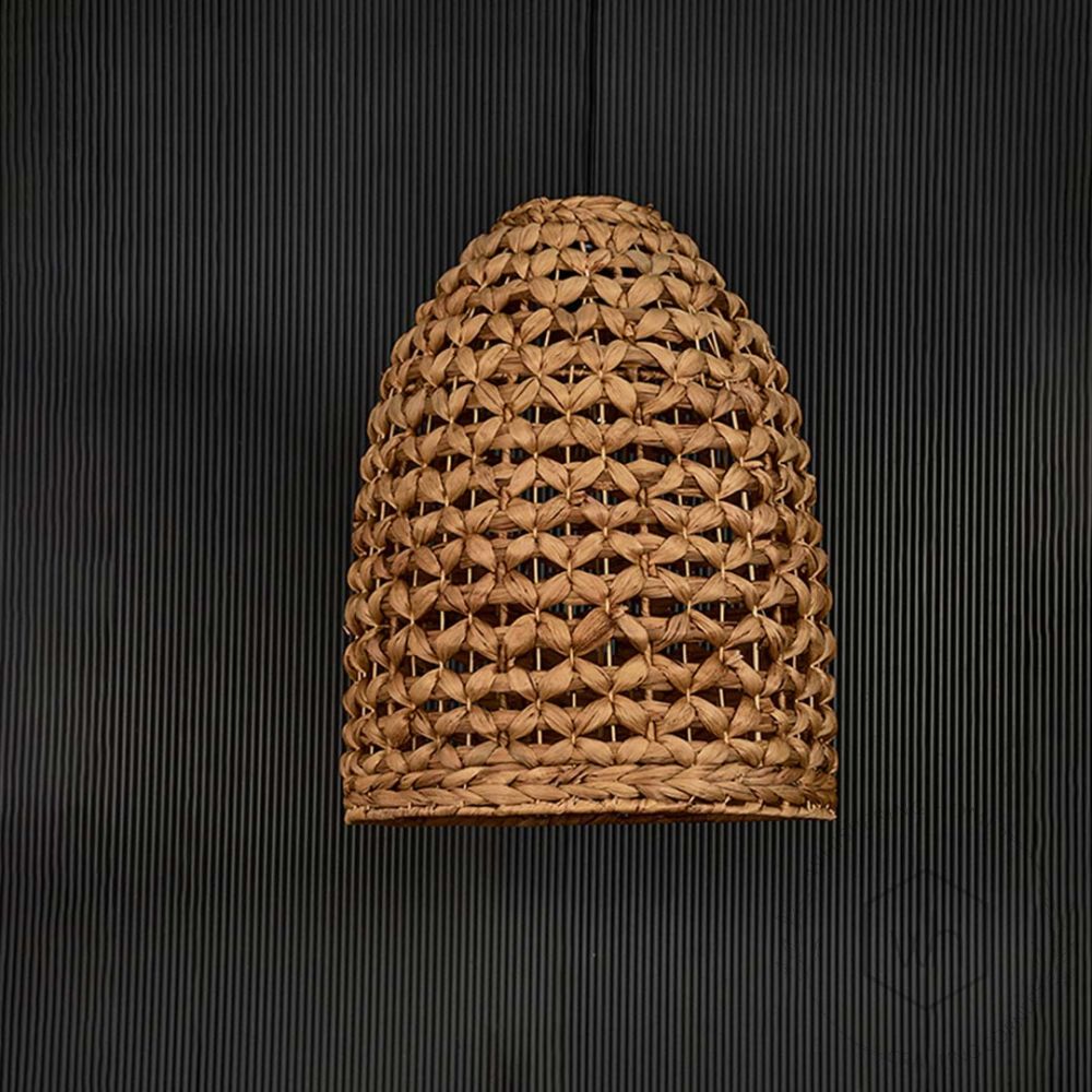 Open Weave Basket Pendant Lamp
