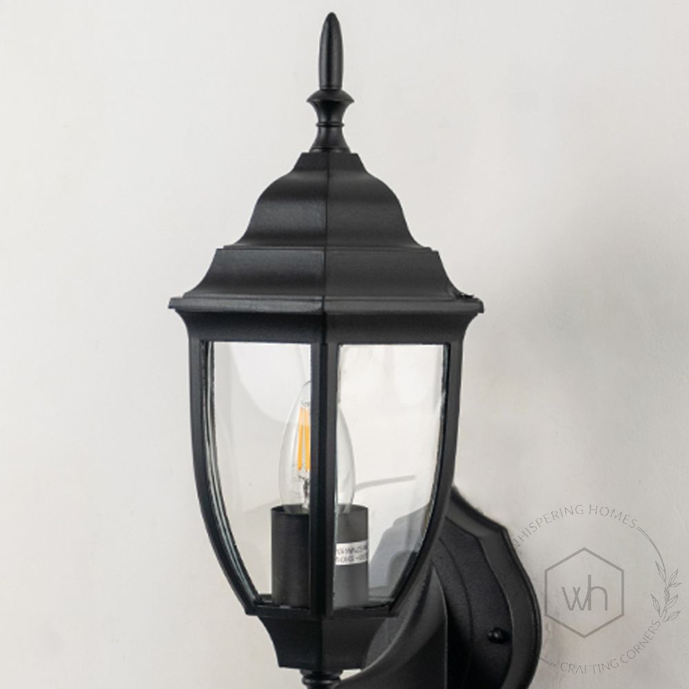 Outdoor Wall-Mount Lantern - Small Closeup