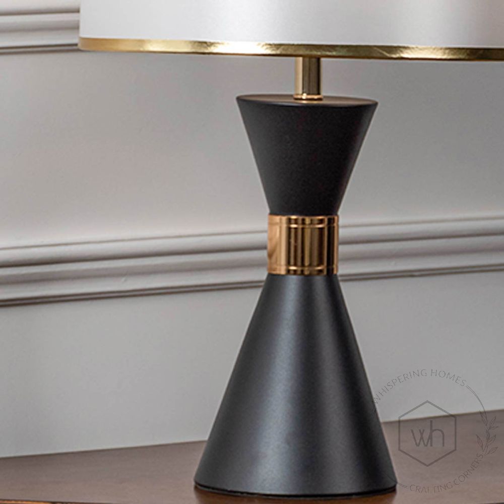 Radiance Ava Table Lamp - Black Closeup