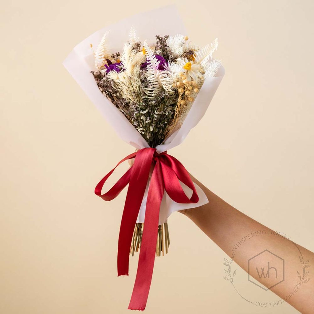 Roxo Mix Dried Flower Bouquet