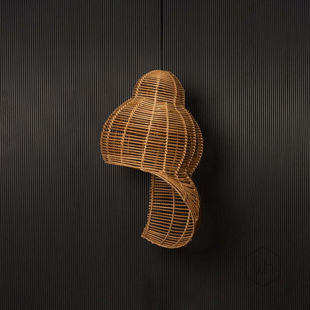 Silvia Handwoven Bamboo Pendant