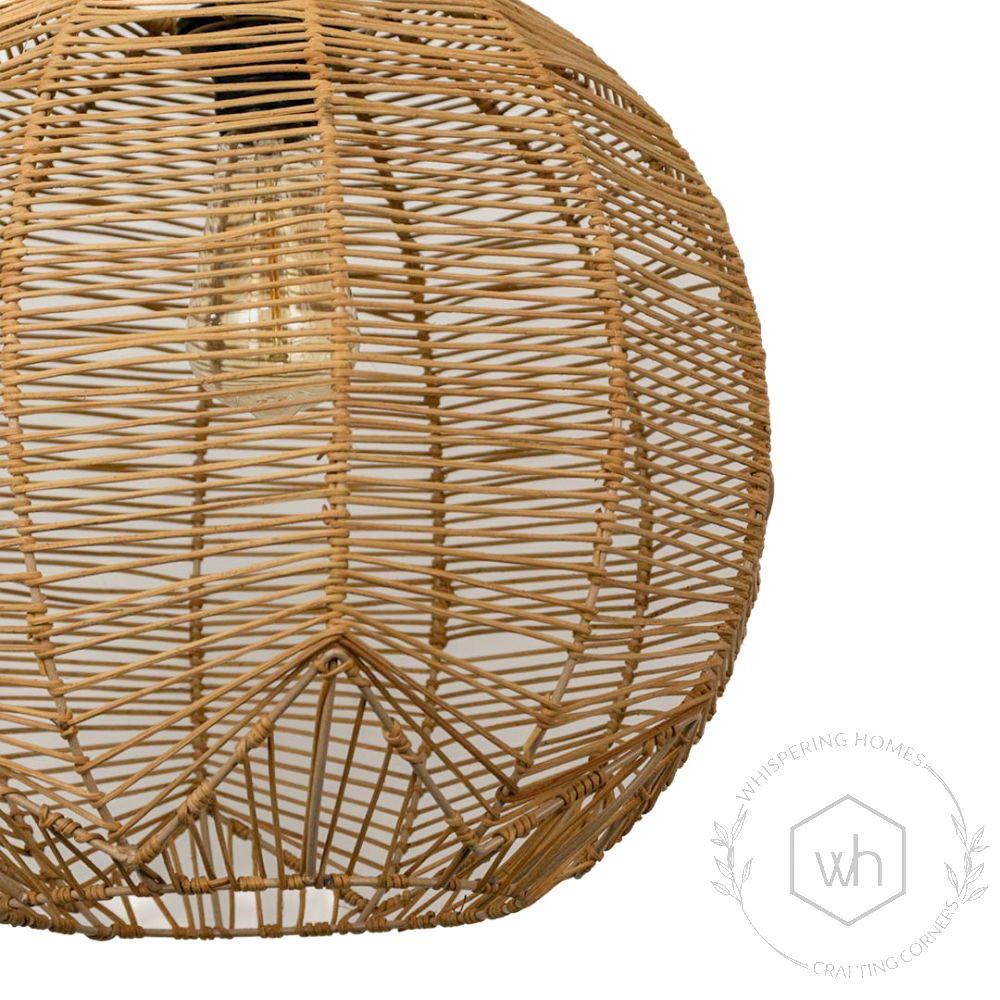 Sunwoven Orb Bamboo Pendant