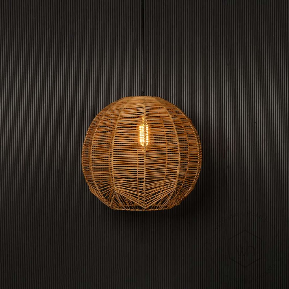 Sunwoven Orb Bamboo Pendant