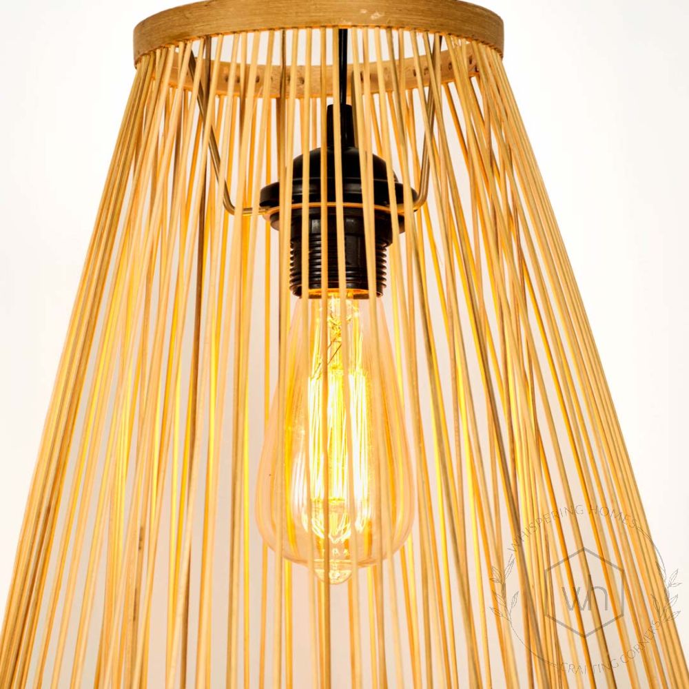 Trumpet Bamboo Pendant Lamp