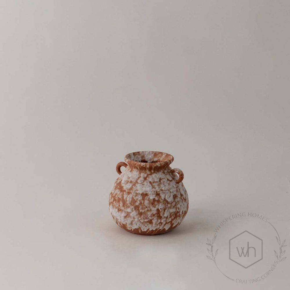 Turkish Terracotta Vase - Round Shape