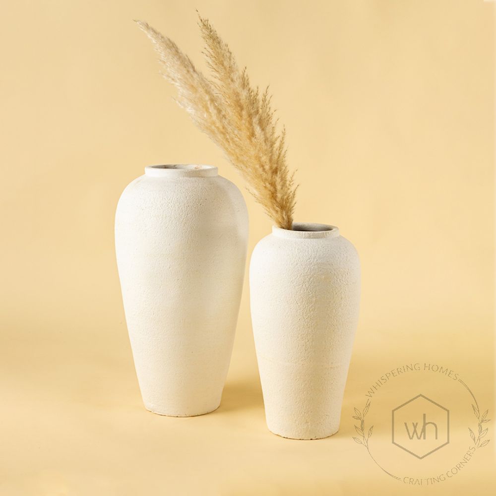 Frost Terracotta Vase Small Lifestyle 