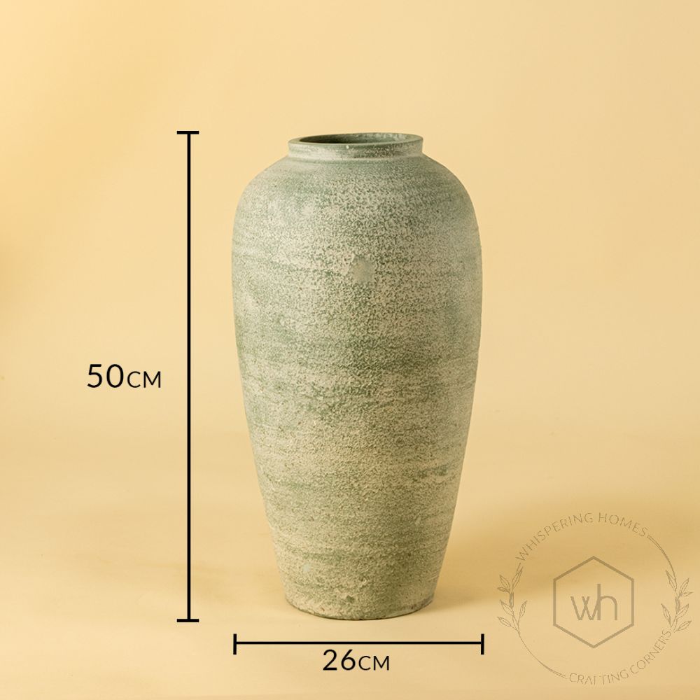 Cloud Terracotta Vase Medium Dimensiosn