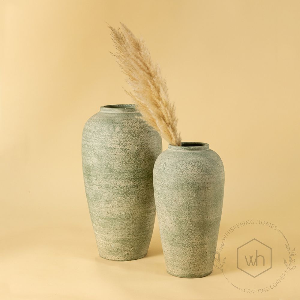 Cloud Terracotta Vase Medium Lifestyle 