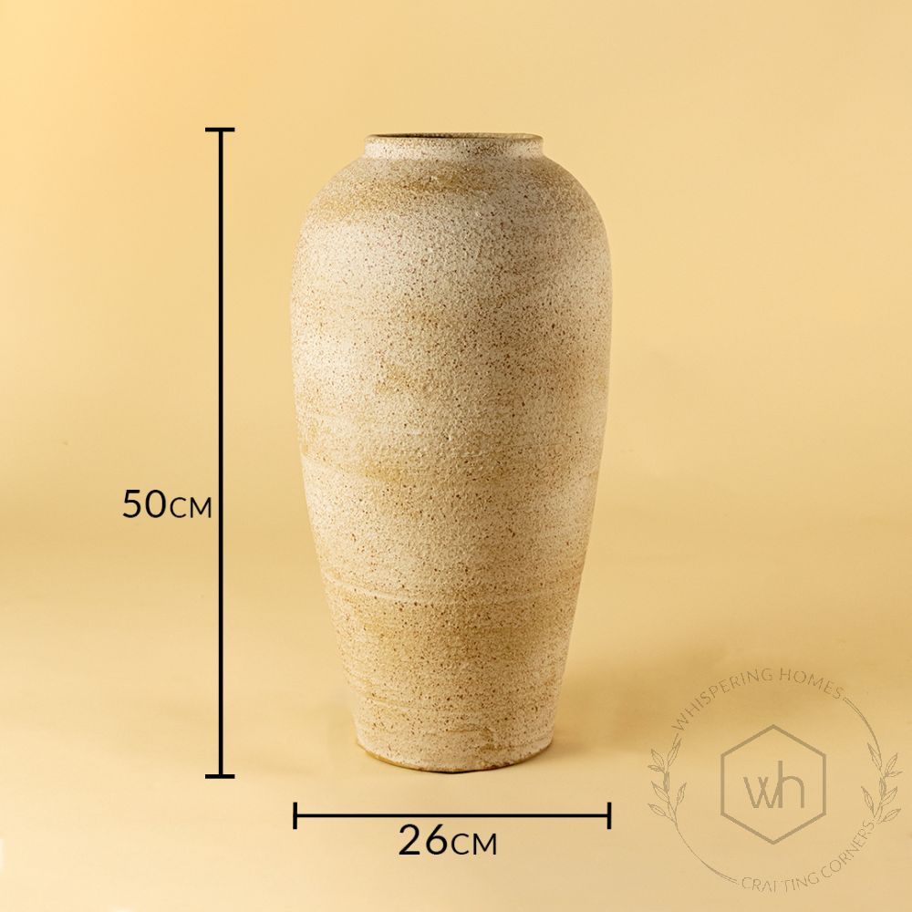 Kiln Terracotta Vase Medium Dimensions