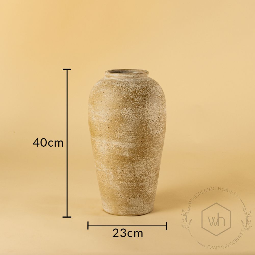 Kiln Terracotta Vase Small Dimensions