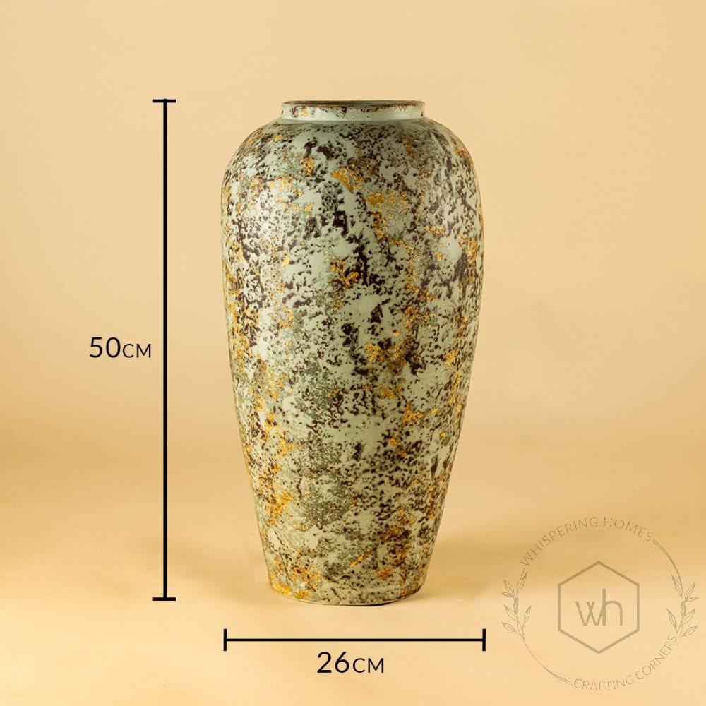 Cosmos Terracotta Vase Medium Dimensions