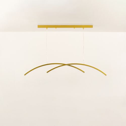 Arche 2-Light Chandelier - Gold