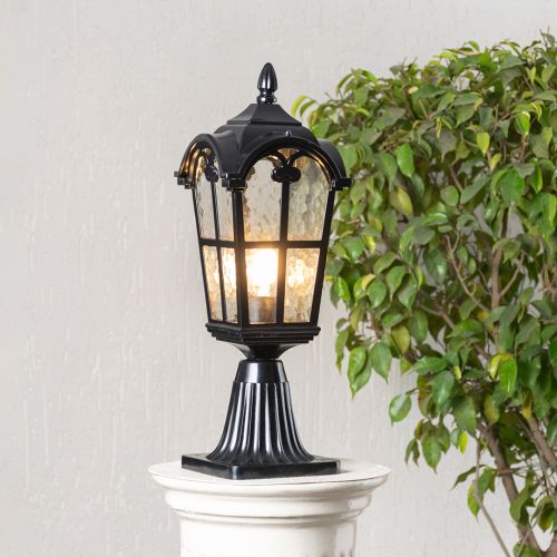 Fairy Outdoor Gate Light - Black