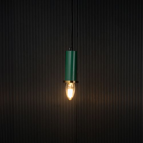 Long Chic Pendant Light - Green