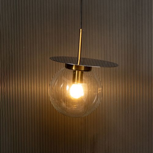 Visconte Glass Hanging Light - Transparent