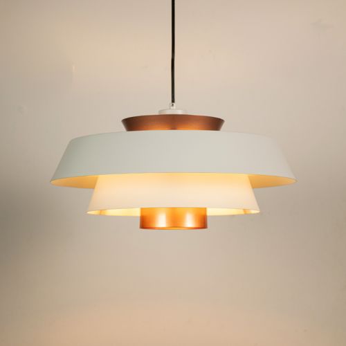 Fisherman Pendant Light - WhiteLight On White Background