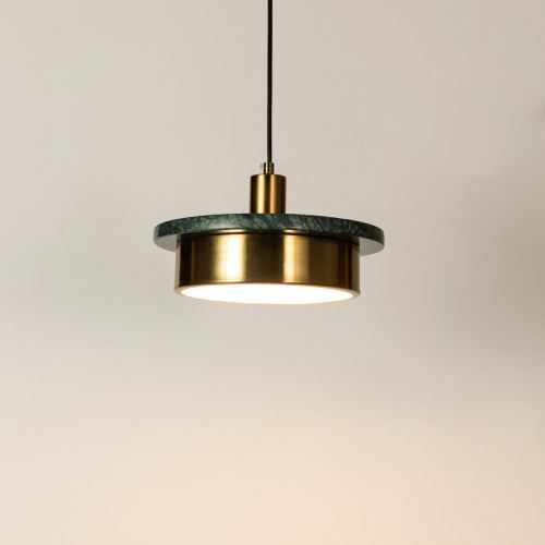 Origo Pendant Light - GreenLight On White Background