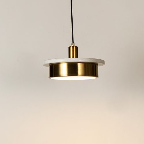 Origo Pendant Light - WhiteLight On White Background