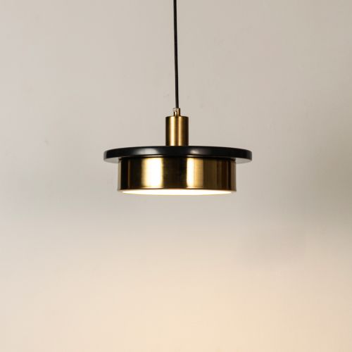 Origo Pendant Light - BlackLight On White Background