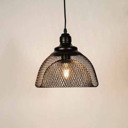 Lucide Mesh Pendant LightLight On White Background