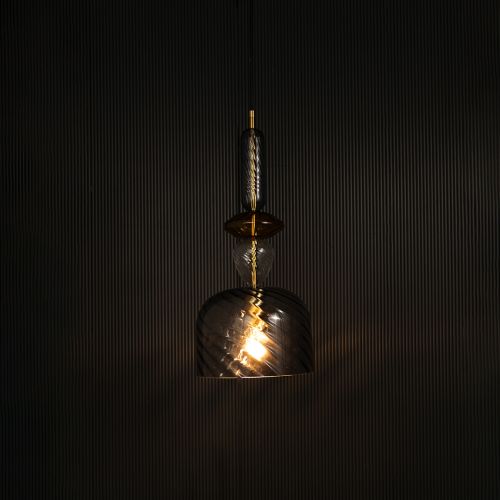 Graphite Candy Pendant Light - Grey