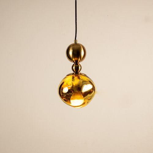 Umbra Pendant Light - GoldLight On White Background