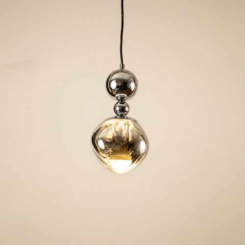 Umbra Pendant Light - ChromeLight On White Background