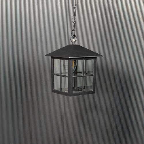 PostOffice Outdoor hanging Light - Black