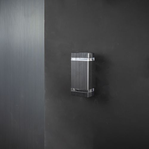 Up-Down Outdoor Wall Light - Black
