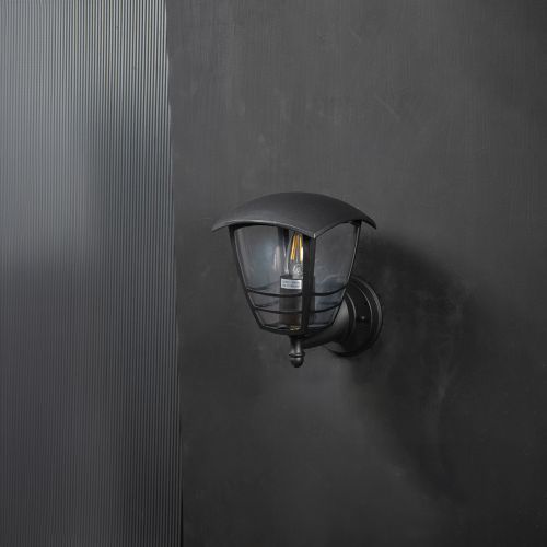 Nettle Outdoor Wall Light - Black