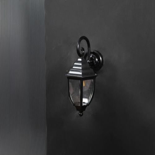 Chasm Outdoor Wall Light - Black
