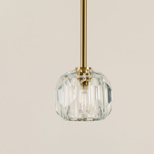 Tercic Glass Hanging Light Closeup