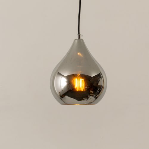 Droplet Single Pendant Light - Chrome