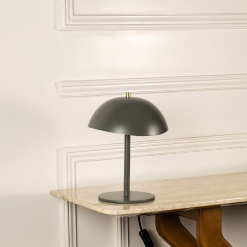 Ferum Metal Table Lamp Light Off White Background